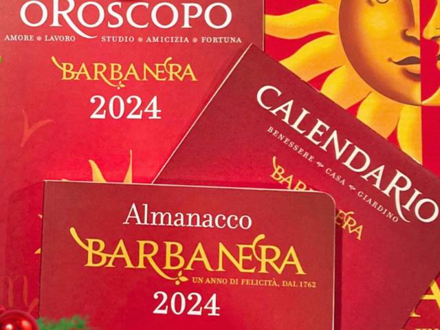 BUON ANNO DA BARBANERA! IL CIELO DEL 2024 DALLE PAGINE DELL'ALMANACCO PIÙ  CELEBRE E LONGEVO D'ITALIA